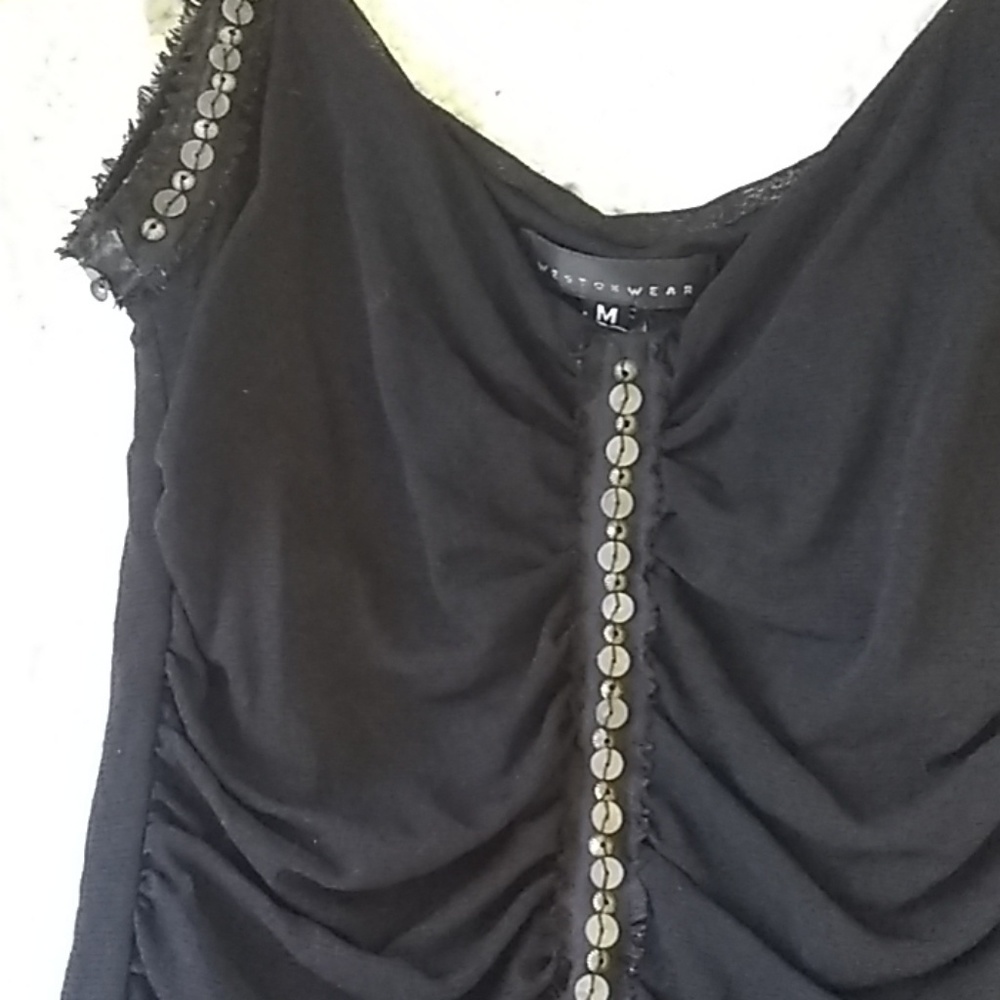 Ruffled camisole
